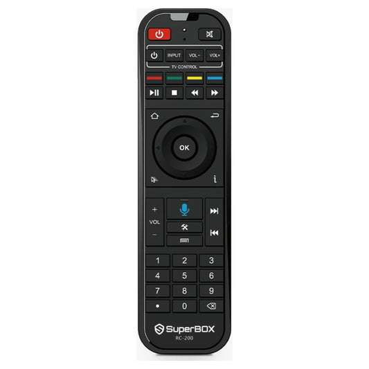 SuperBox Original Remote Control Bluetooth with Voice Control for S5 Max, S6 Max, Elite